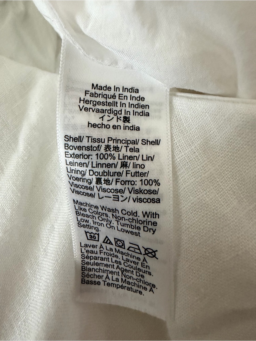 J. Crew White Midi A-Line Flare Skirt - Picture 7 of 7